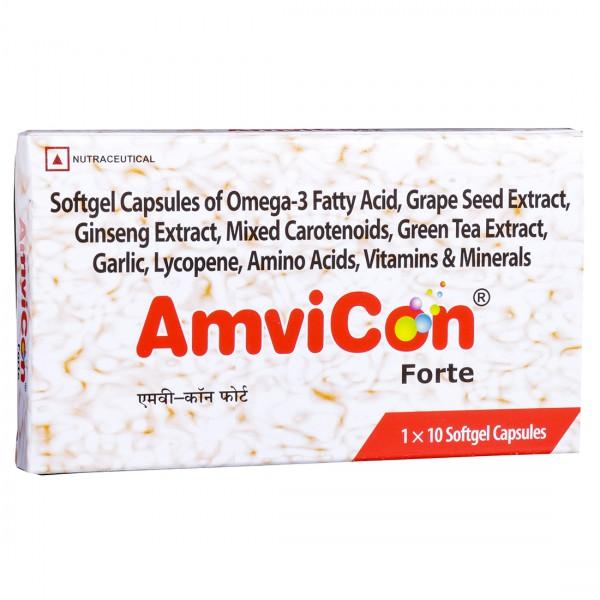 Amvicon Forte 10 Softgel Capsules