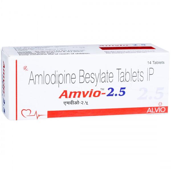 Amvio 2.5 mg Tablet (14 Tab)