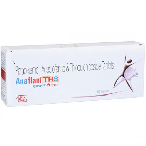 Anaflam TH 8 mg Tablet (10 Tab)