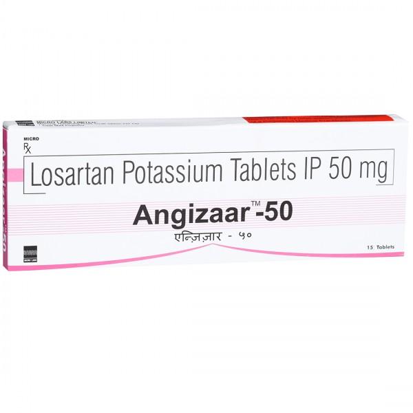 Angizaar 50 mg Tablet (15 Tab)