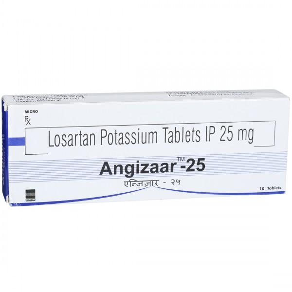 Angizaar 25 MG Tablet (10 Tab)
