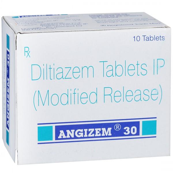 Angizem 30 mg Tablet (10 Tab)