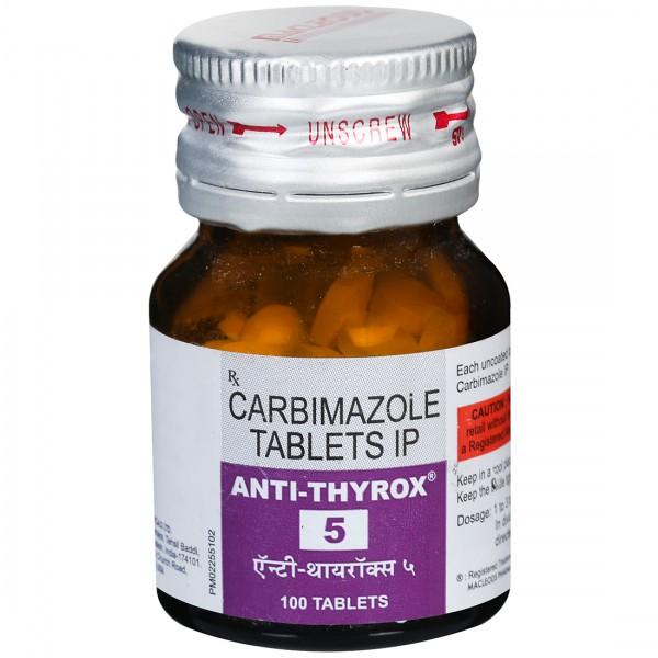 Anti Thyrox 5 mg Tablet (100 Tab)