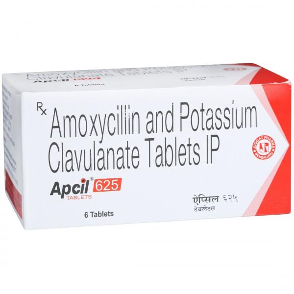Apcil 625 mg Tablet (6 Tab)