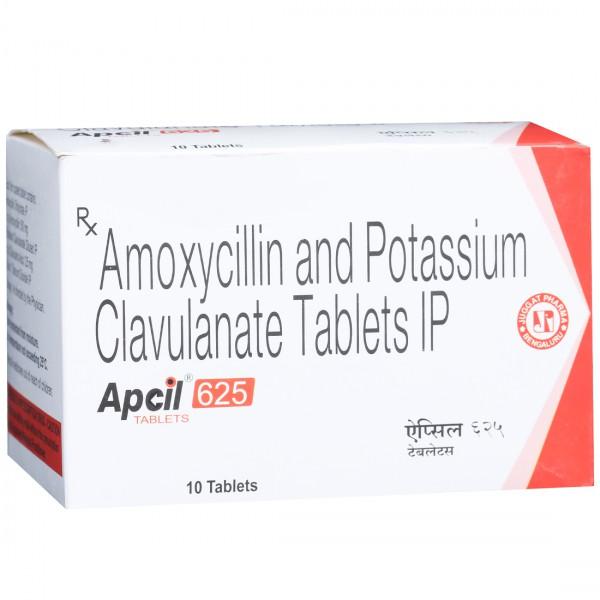 Apcil 625 mg Tablet (10 Tab)