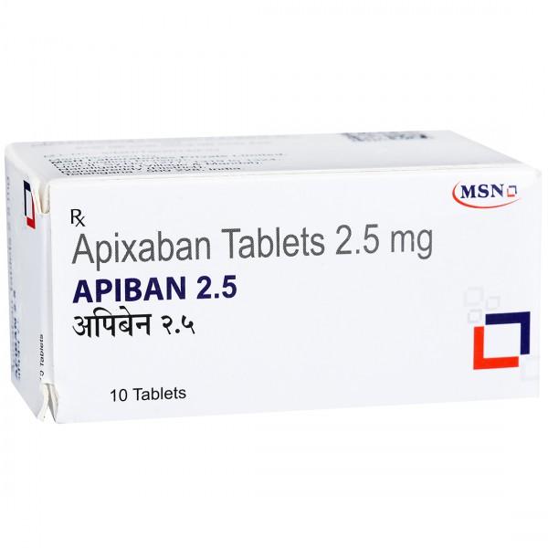 Apiban 2.5 mg Tablet (10 Tab)
