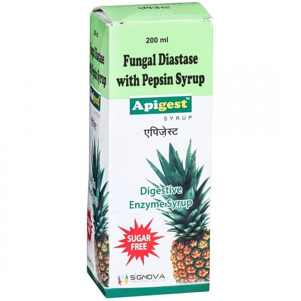Apigest Sugar Free Syrup 200 ml