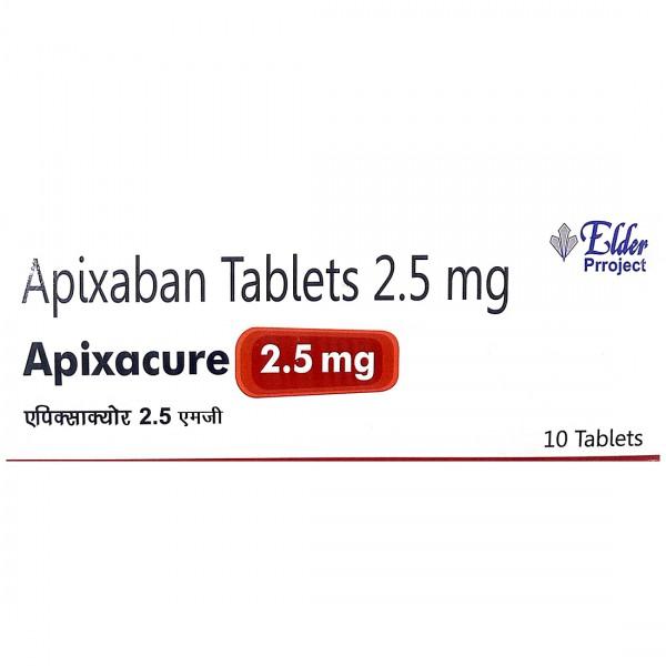 Apixacure 2.5 mg Tablet (10 Tab)