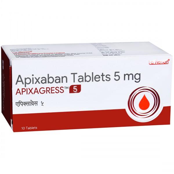 Apixagress 5 mg Tablet (10 Tab)
