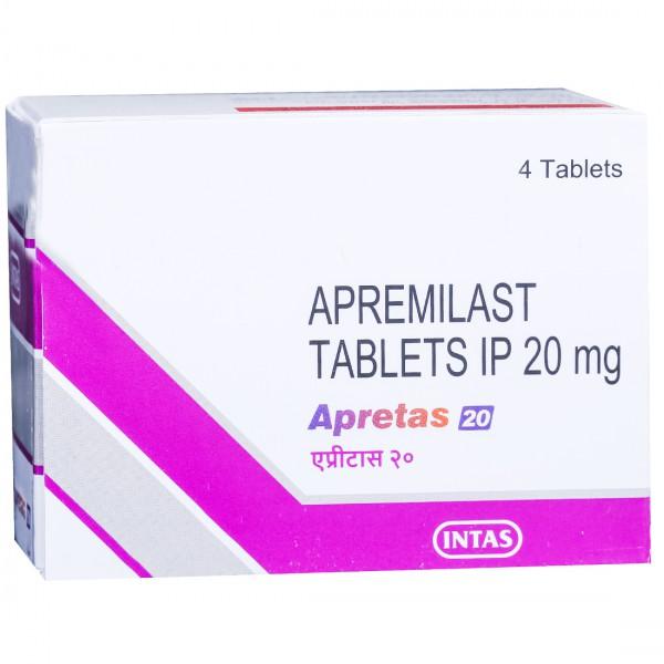 Apretas 20 mg Tablet (4 Tab)