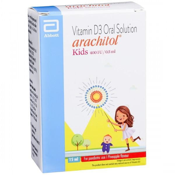 Arachitol Kids Pineapple Flavour Oral Solution 15 ml