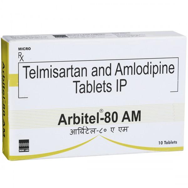 Arbitel AM 80 mg Tablet (10 Tab)