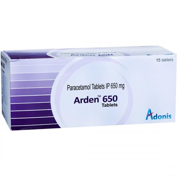 Arden 650 mg 15 Tablets