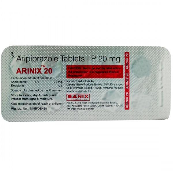 Arinix 20 mg Tablet (10 Tab)