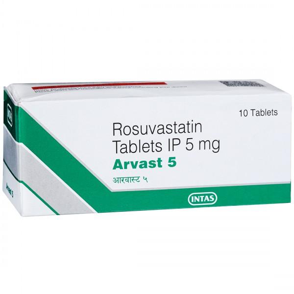 Arvast 5 mg Tablet (10 Tab)