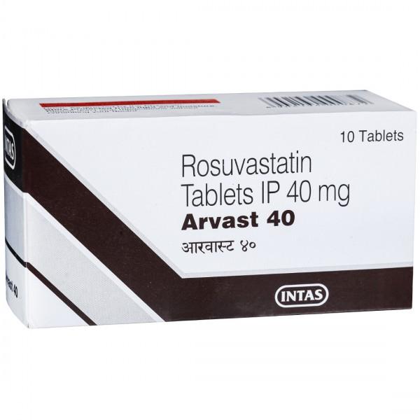 Arvast 40 mg Tablet (10 Tab)