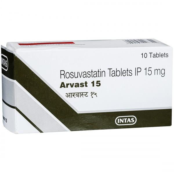 Arvast 15 mg Tablet (10 Tab)