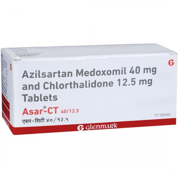 Asar CT 40/12.5 mg Tablet (10 Tab)