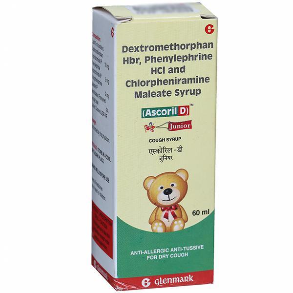 Ascoril D (Junior) Syrup 60 ml