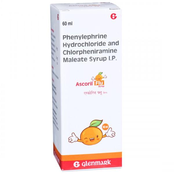 Ascoril Flu Syrup 60 ml