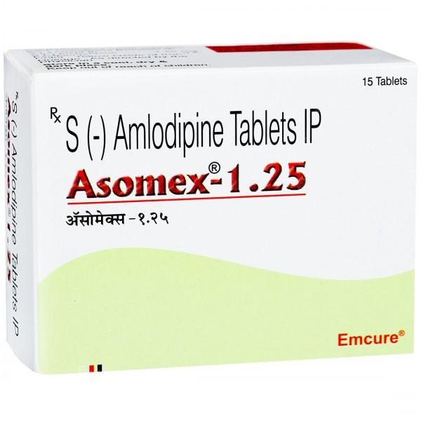 Asomex 1.25 mg Tablet (15 Tab)