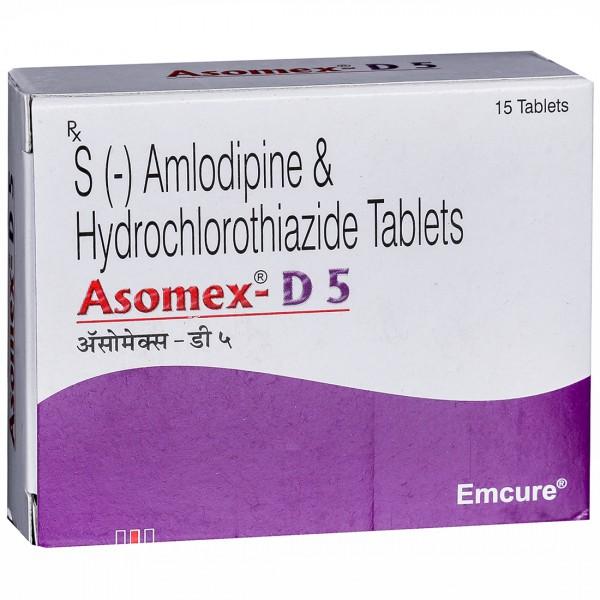 Asomex D 5 mg Tablet (15 Tab)