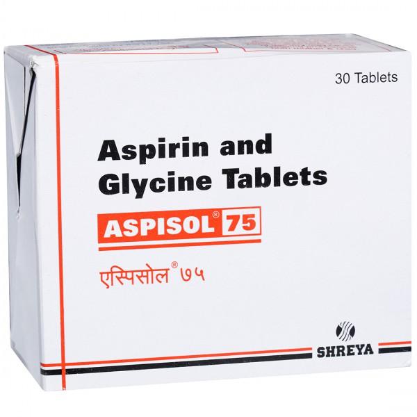 Aspisol 75 mg Tablet (30 Tab)