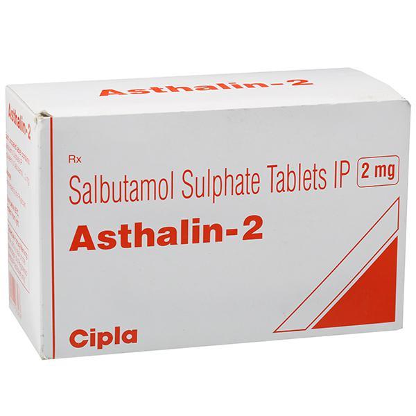 Asthalin 2 mg Tablet (30 Tab)