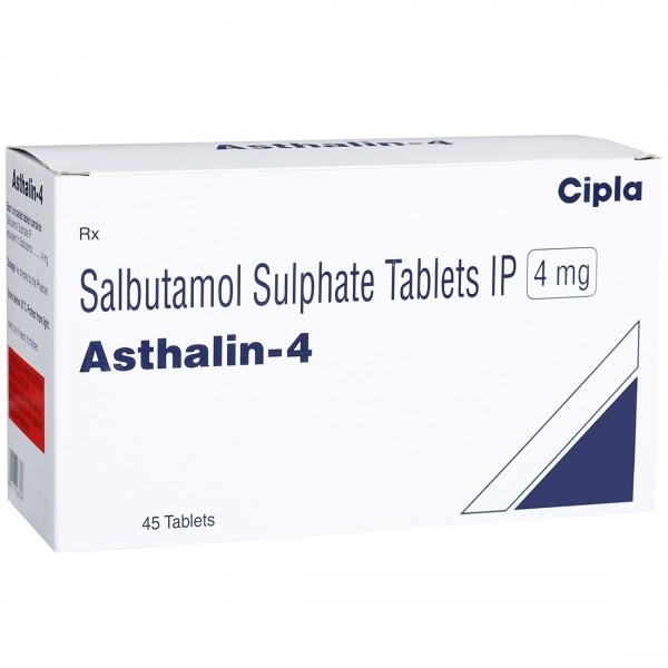Asthalin 4 mg Tablet (45 Tab)