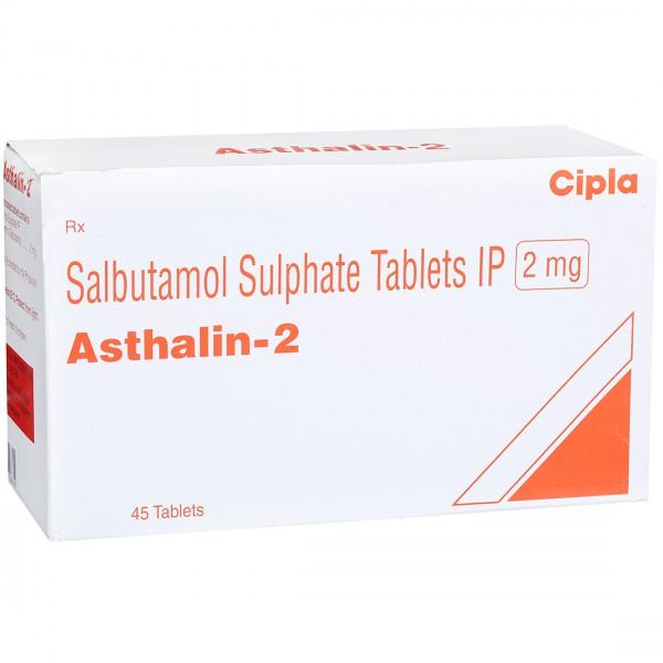 Asthalin 2 mg Tablet (45 Tab)