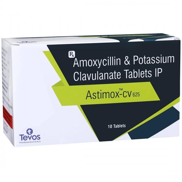 Astimox CV 625 mg Tablet (10 Tab)
