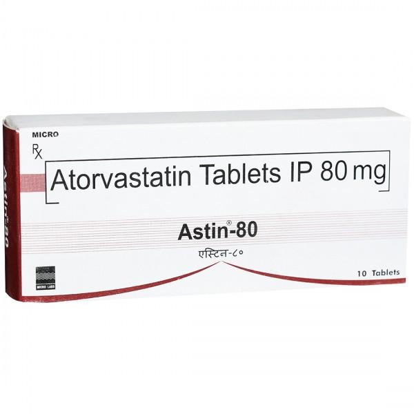 Astin 80 mg Tablet (10 Tab)