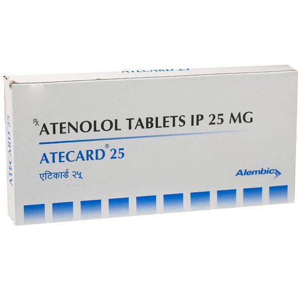 Atecard 25 mg Tablet (14 Tab)