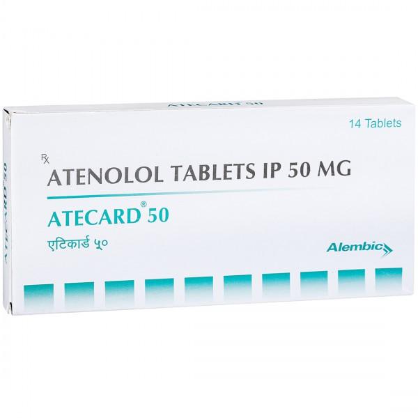 Atecard 50 mg Tablet (14 Tab)