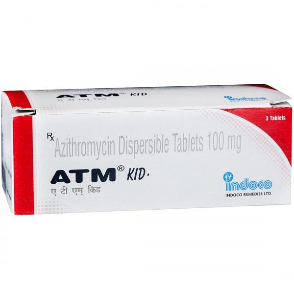 Atm Kid 100 mg Dispersible Tablet (3 Tab)