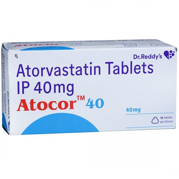 Atocor 40 mg Tablet (15 Tab)