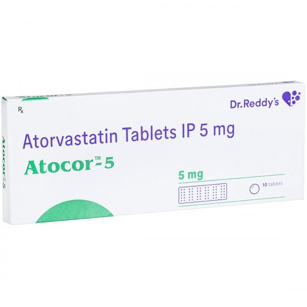Atocor 5 mg Tablet (10 Tab)