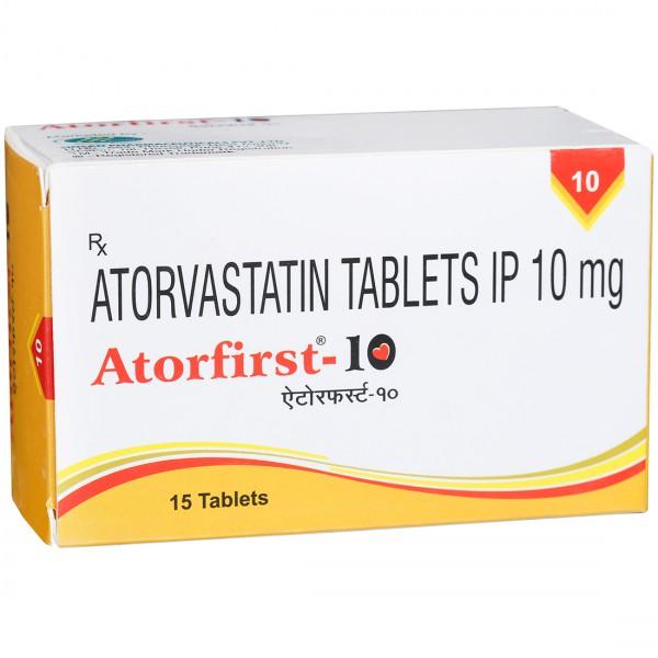 Atorfirst 10 mg Tablet (15 Tab)