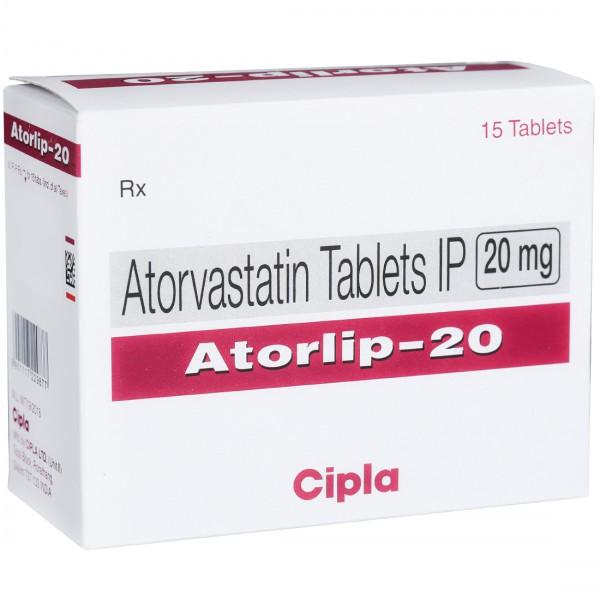 Atorlip 20 mg Tablet (15 Tab)