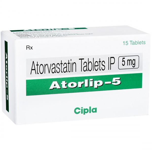 Atorlip 5 mg Tablet (15 Tab)