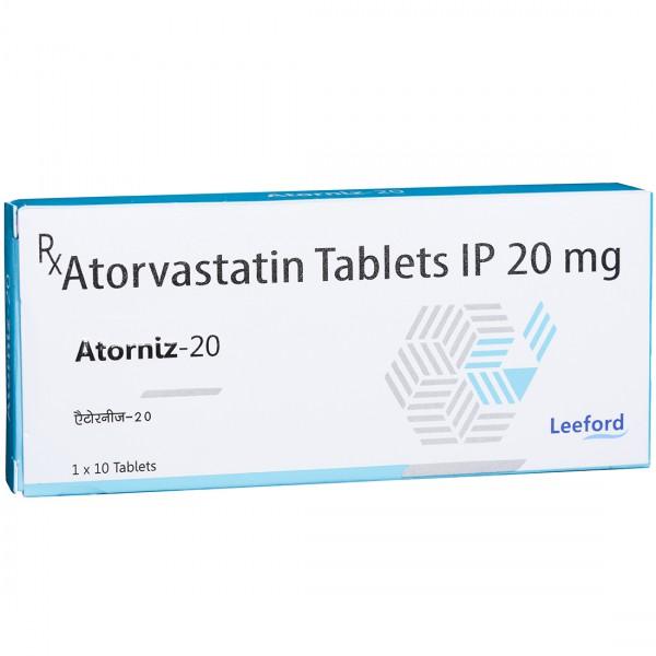 Atorniz 20 mg Tablet (10 Tab)