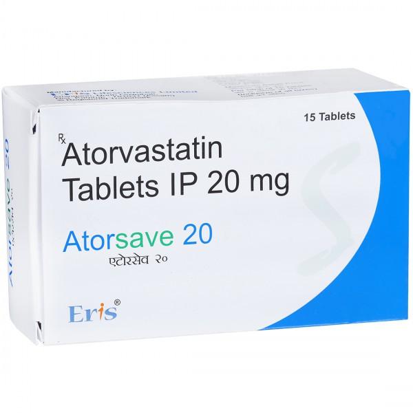 Atorsave 20 mg Tablet (15 Tab)