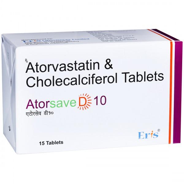 Atorsave D 10 mg Tablet (15 Tab)