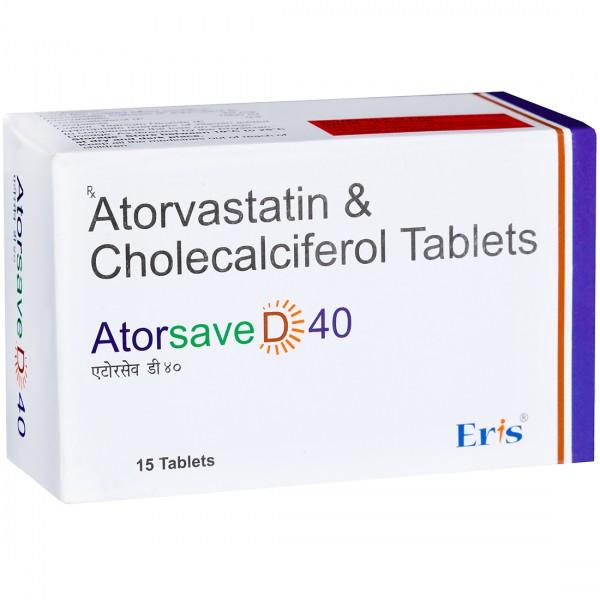 Atorsave D 40 mg Tablet (15 Tab)