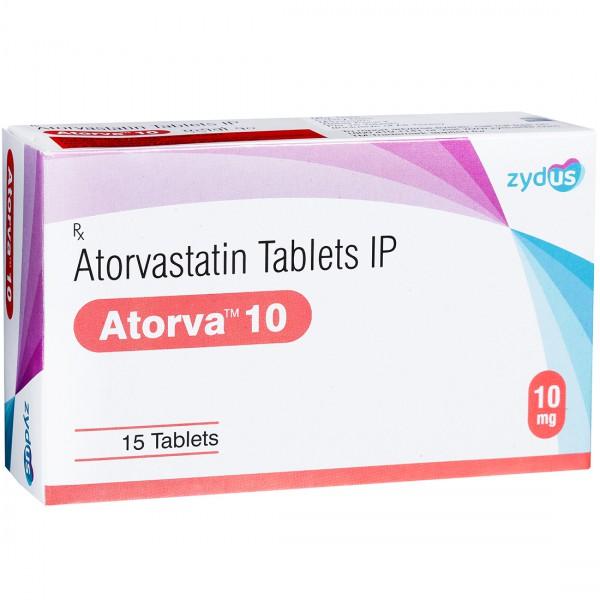 Atorva 10 mg Tablet (15 Tab)