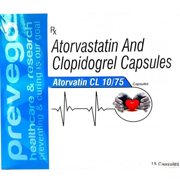 Atorvatin CL 10/75 mg Capsule (15 Cap)