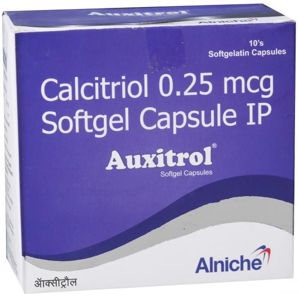 Auxitrol 0.25 mcg Softgel Capsule (10 Cap)