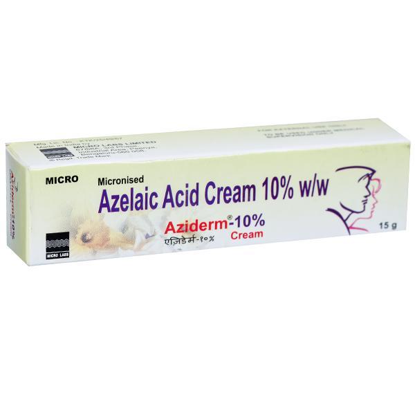 Aziderm 10 % Cream 15 g