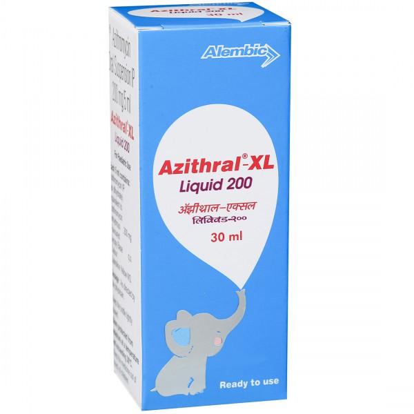 Azithral XL 200 mg Suspension 30 ml
