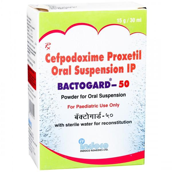 Bactogard 50 Oral Suspension 15 g/30 ml